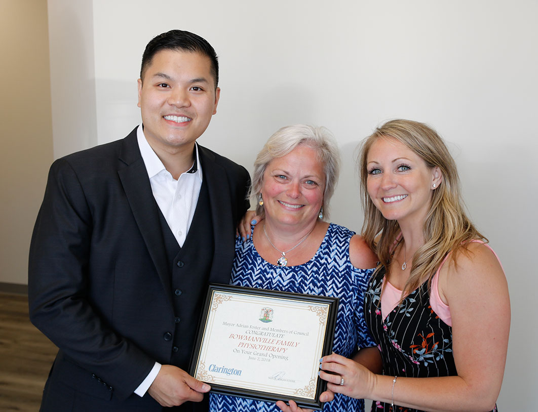 physiotherapist in bowmanville